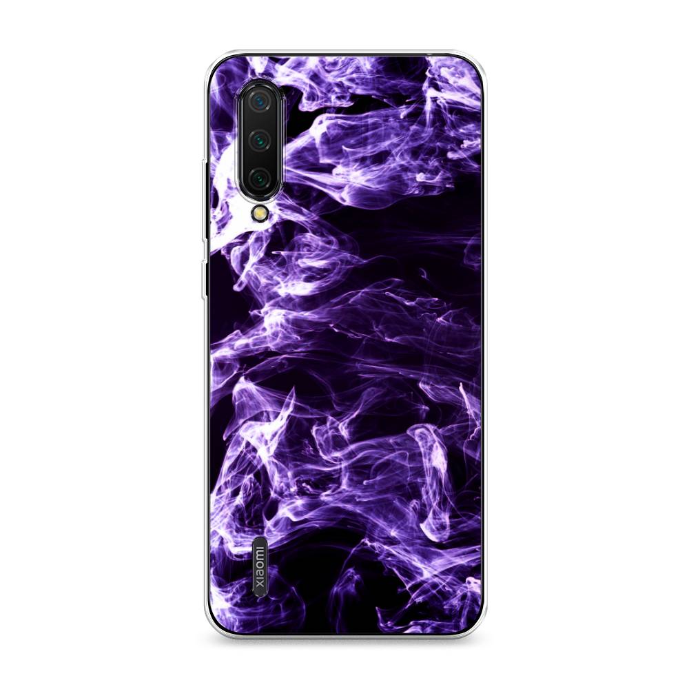 

Чехол на Xiaomi Mi CC9 "Фиолетовый дым", Фиолетовый;белый;черный, 36150-3