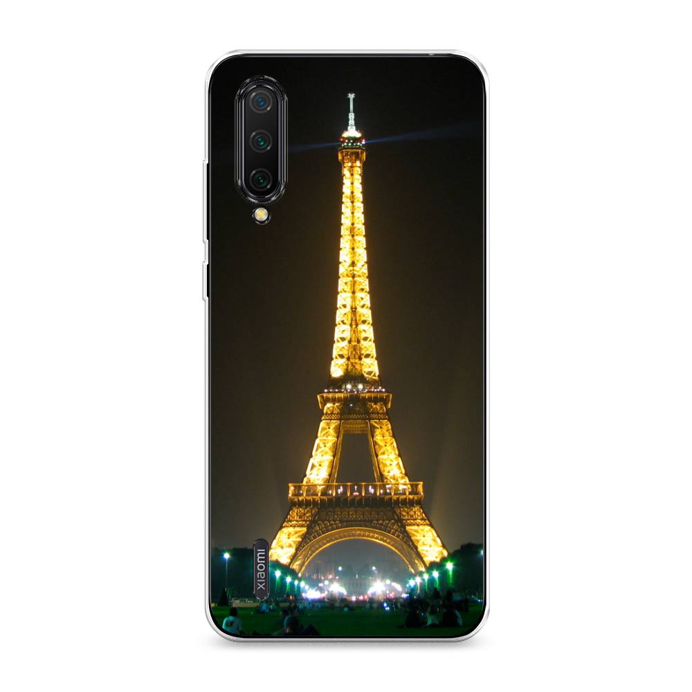 

Чехол на Xiaomi Mi CC9 "Париж 2", Желтый;серый, 36150-2