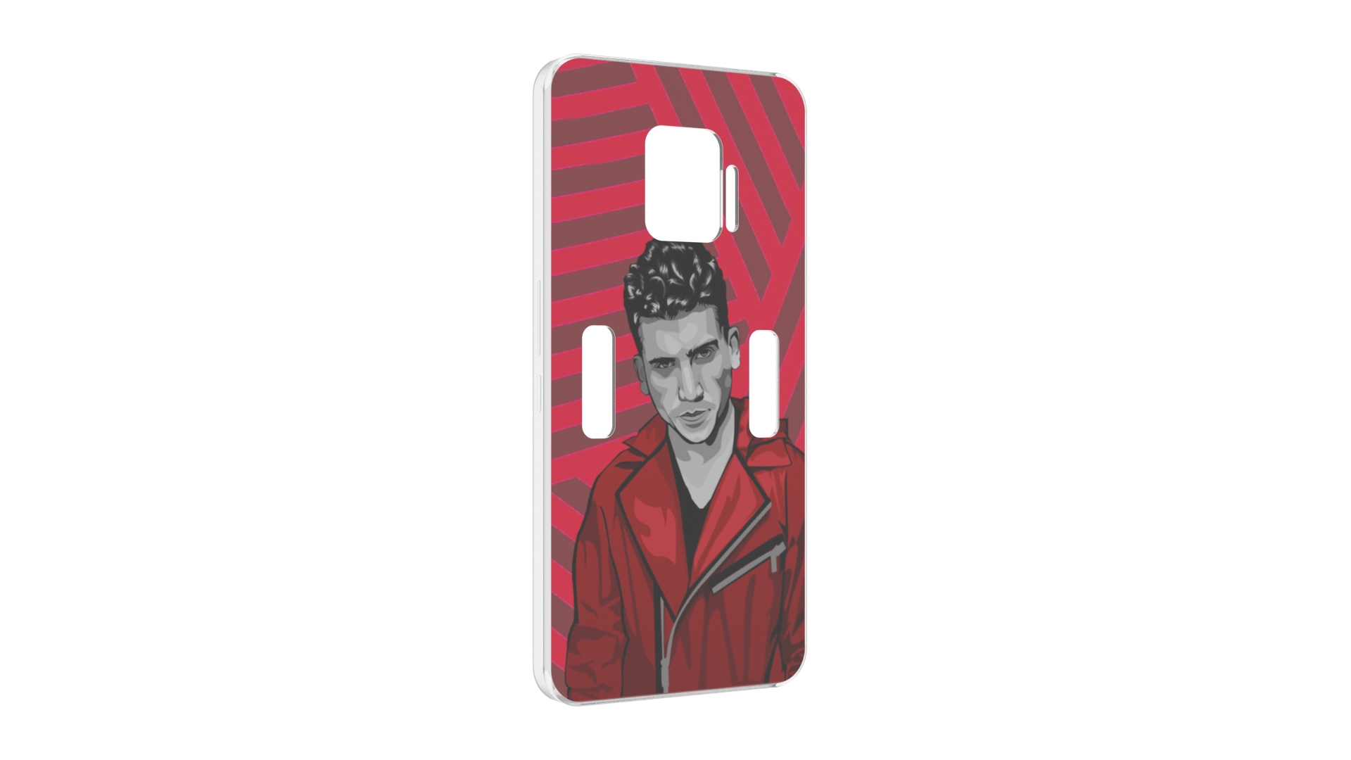 

Чехол MyPads Денвер-бумажный-дом для ZTE Nubia Red Magic 7 Pro, Прозрачный, Tocco