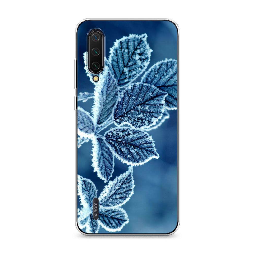 

Чехол на Xiaomi Mi CC9 "Зима 6", Голубой;белый, 36150-2