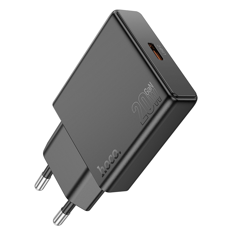 

Сетевое зарядное устройство Hoco 1xUSB Type-C 3 А черный