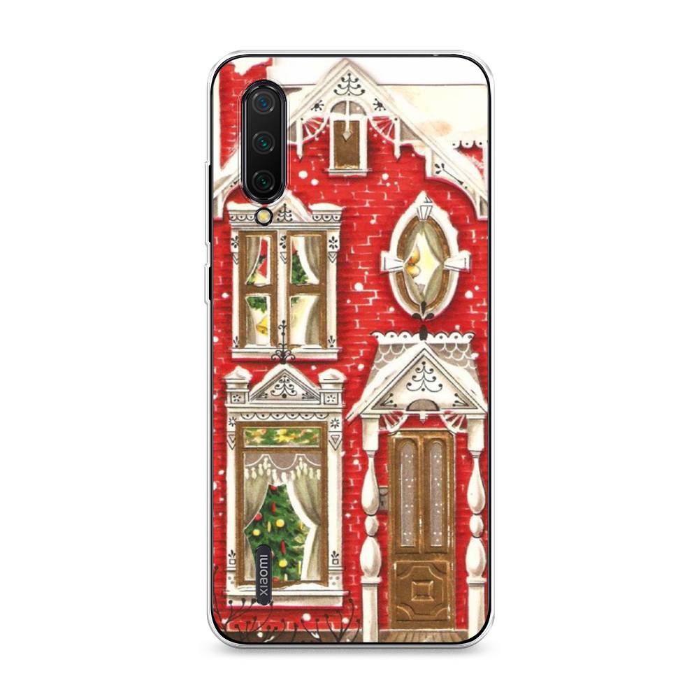 

Чехол на Xiaomi Mi CC9 "Пряничный домик", Белый;красный;зеленый, 36150-5