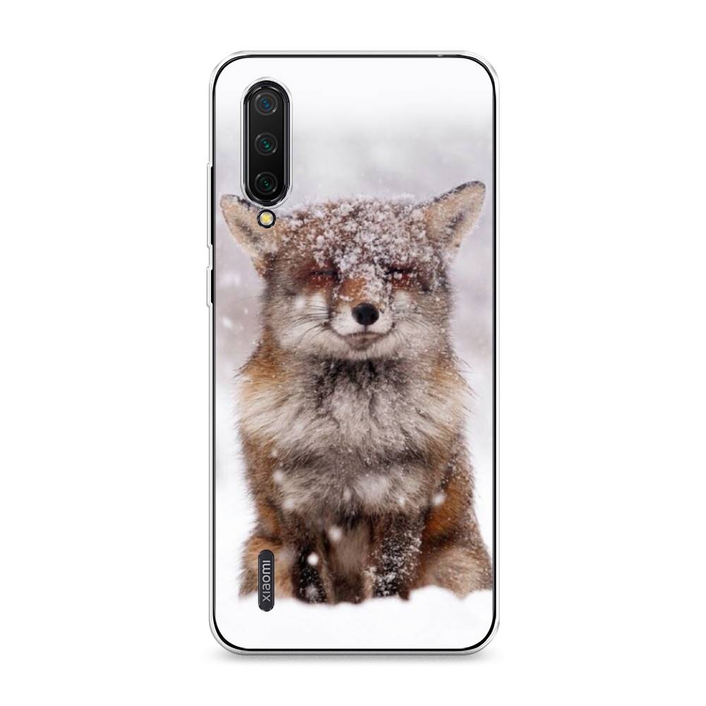 

Чехол на Xiaomi Mi CC9"Зимняя лиса", Белый;серый;коричневый, 36150-1