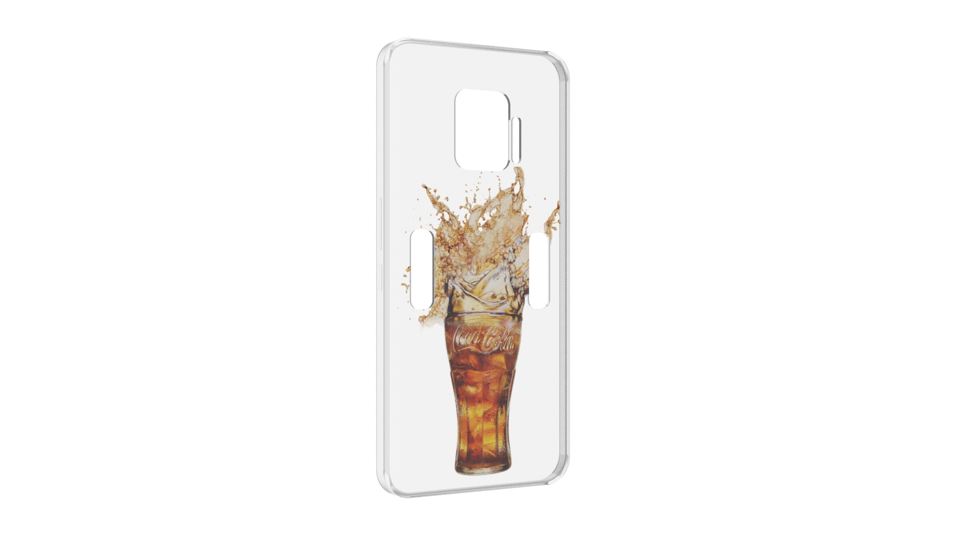 Чехол MyPads Кола-в-стакане для ZTE Nubia Red Magic 7 Pro
