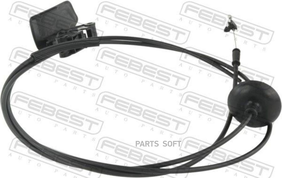 

ТРОС ПРИВОДА ОТКРЫВАНИЯ ЗАМКА КАПОТА FEBEST 25101x7