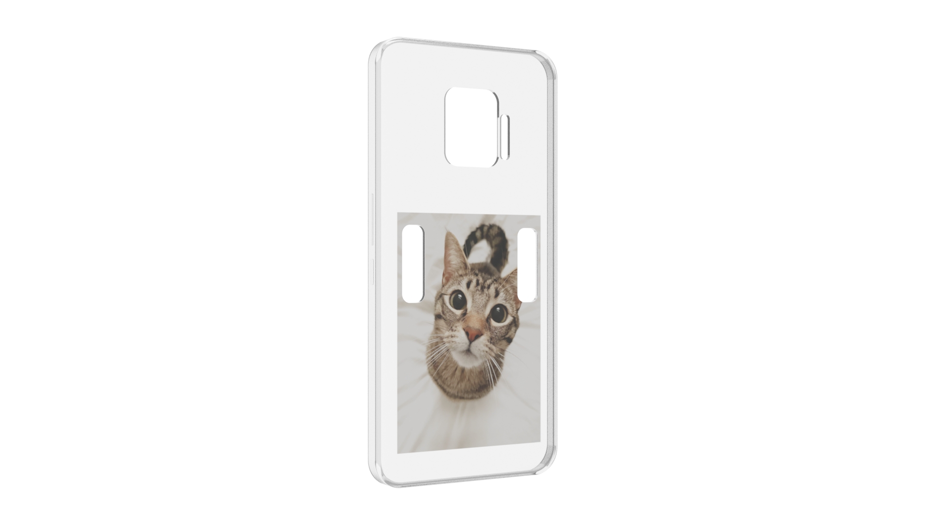 

Чехол MyPads Котик для ZTE Nubia Red Magic 7 Pro, Прозрачный, Tocco