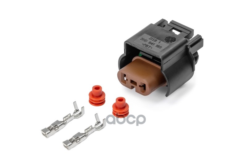 

Разъем VW AUDI SEAT SKODA электрический (корпус) 2-х контактный на лампу HB4 противотум. ф