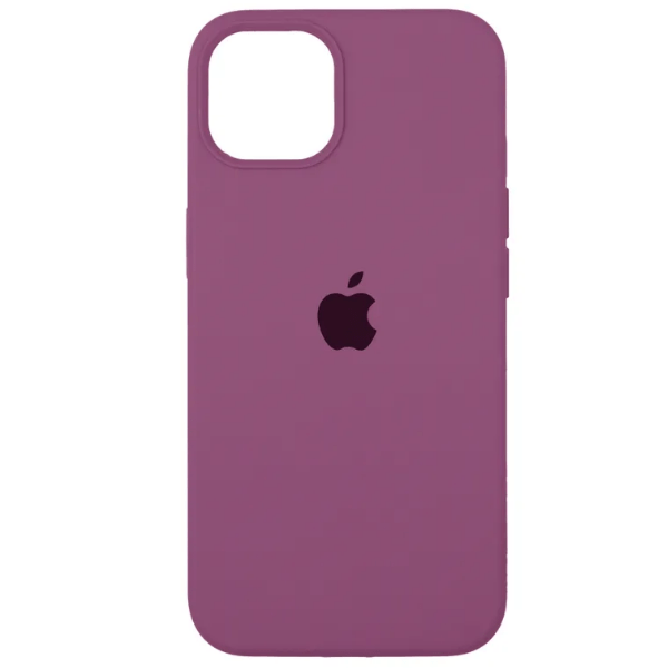

Чехол iPhone 14 Plus Silicon Сase APL WS (с лого), фиолетовый