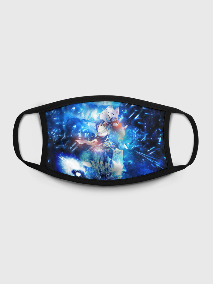 

Многоразовая маска унисекс Burnettie Blue Exorcist Blue Art, Разноцветный, Blue Exorcist Blue Art
