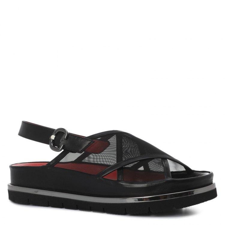 

Сандалии женские Pas De Rouge 2903_2392464 черные 36 EU
