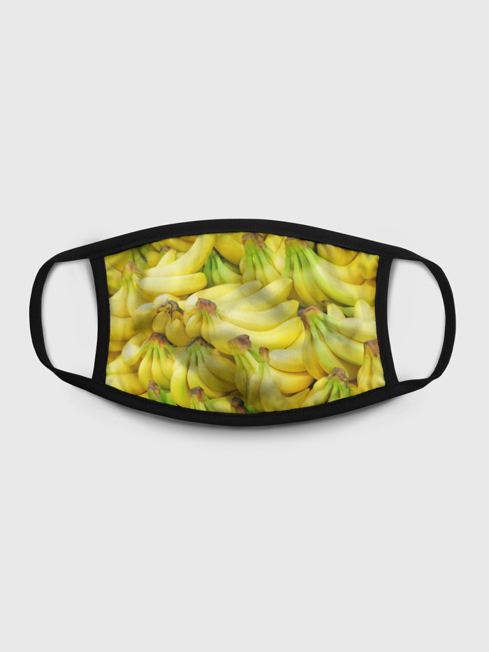 

Многоразовая маска унисекс Burnettie Бананы, Разноцветный, Бананы