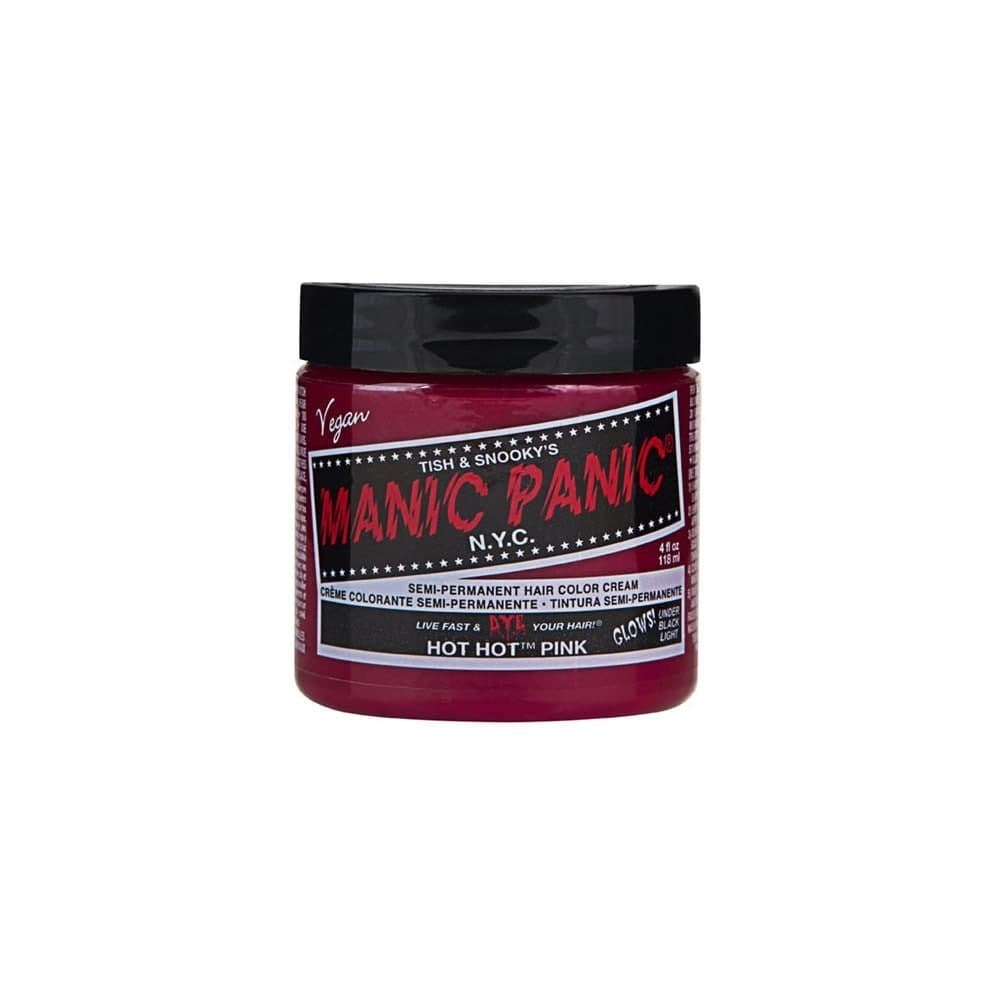 Розовая краска для волос Manic Panic Hot Hot Pink 118 мл щетка hercules мурашка junior розовая 8106 pink