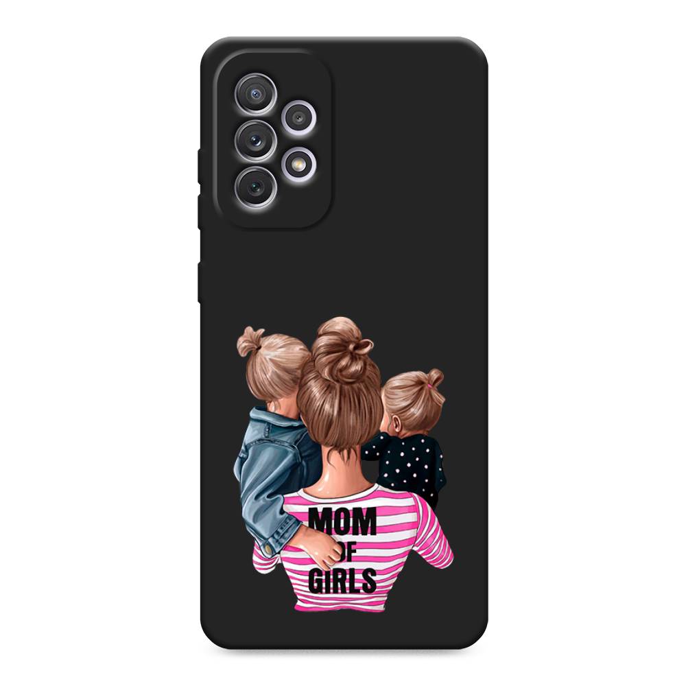 

Чехол Awog на Samsung Galaxy A73 / Самсунг Галакси А73 "Mom of Girls", Синий;розовый;черный, 2104652-1