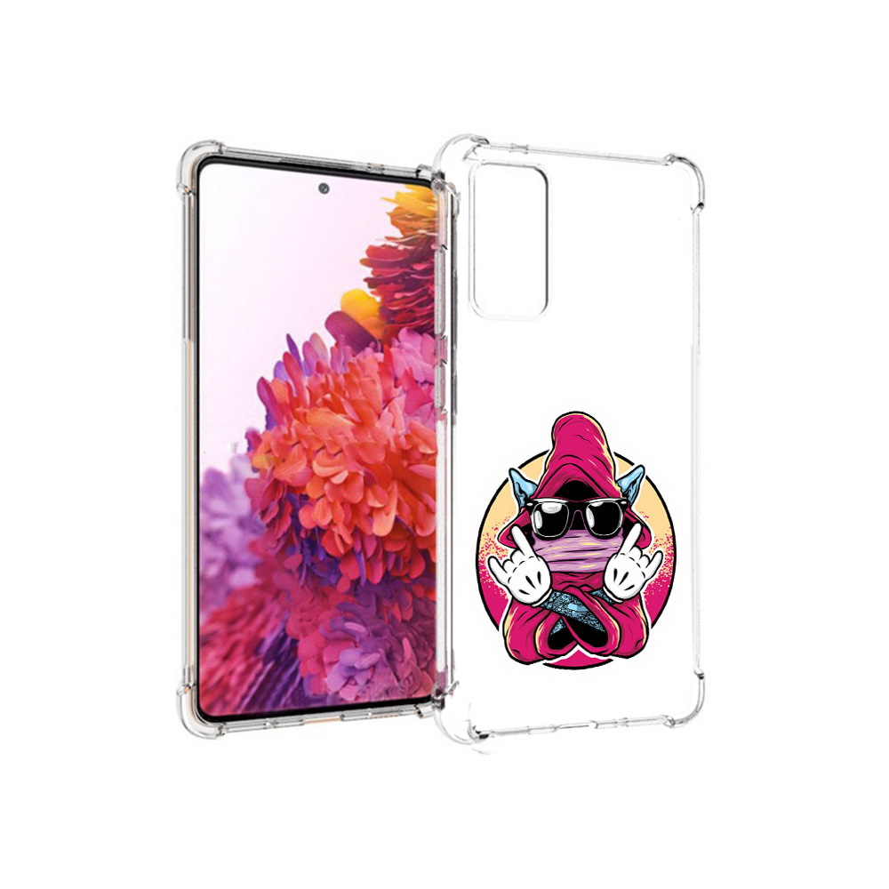 

Чехол MyPads Tocco для Samsung Galaxy S20 FE йоу (PT153647.496.382), Прозрачный, Tocco