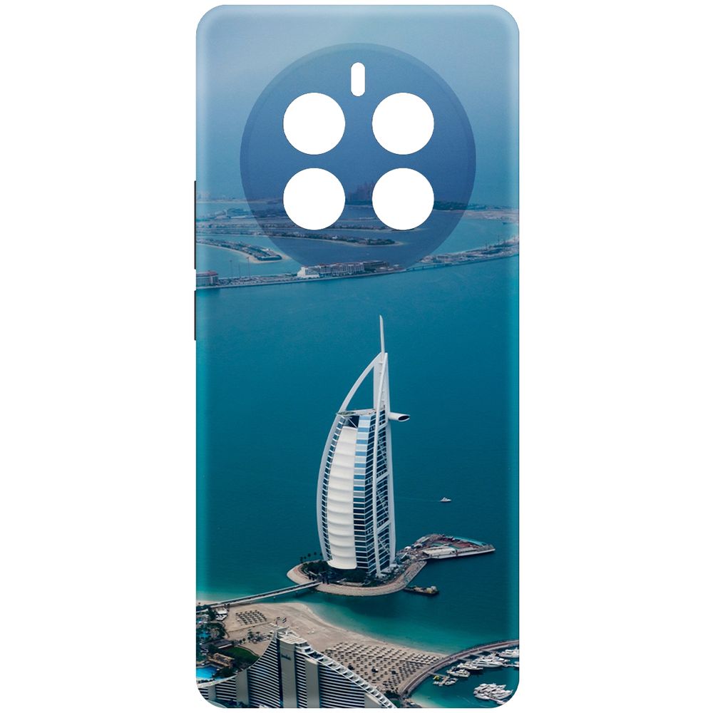 

Чехол-накладка Krutoff Soft Case ОАЭ, Бурдж-эль-Араб для Realme 12 Pro 5G черный