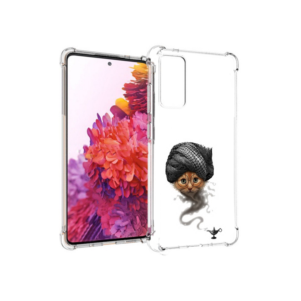 Чехол MyPads Tocco для Samsung Galaxy S20 FE кот джин (PT153647.496.398)