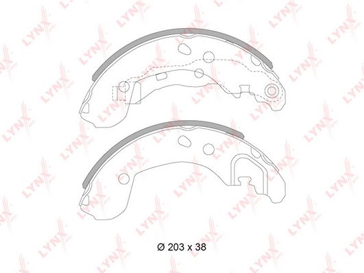 Колодки тормозные задние подходит для nissan micrak12 1.0-1.6 03-10 / notee11 1.4-1.6