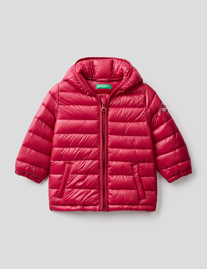 

Куртка для девочек Benetton цв. фиолетовый р.86, 21A_21IN53NM0