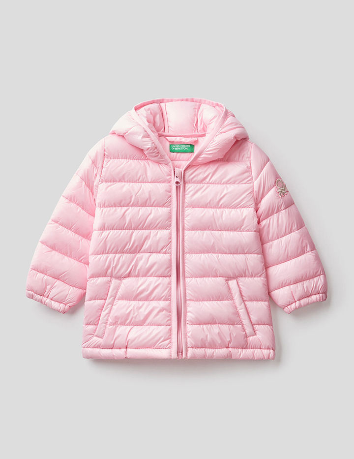 

Куртка для девочек Benetton цв. розовый р.86, 21A_21IN53NM0
