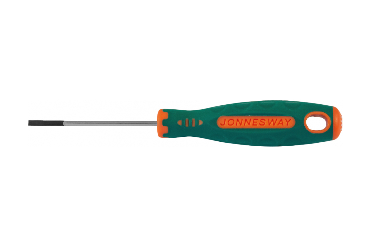 фото Jonnesway d71s538 d71s538 отвертка стержневая шлицевая anti-slip grip, sl5.5х38 мм 1шт