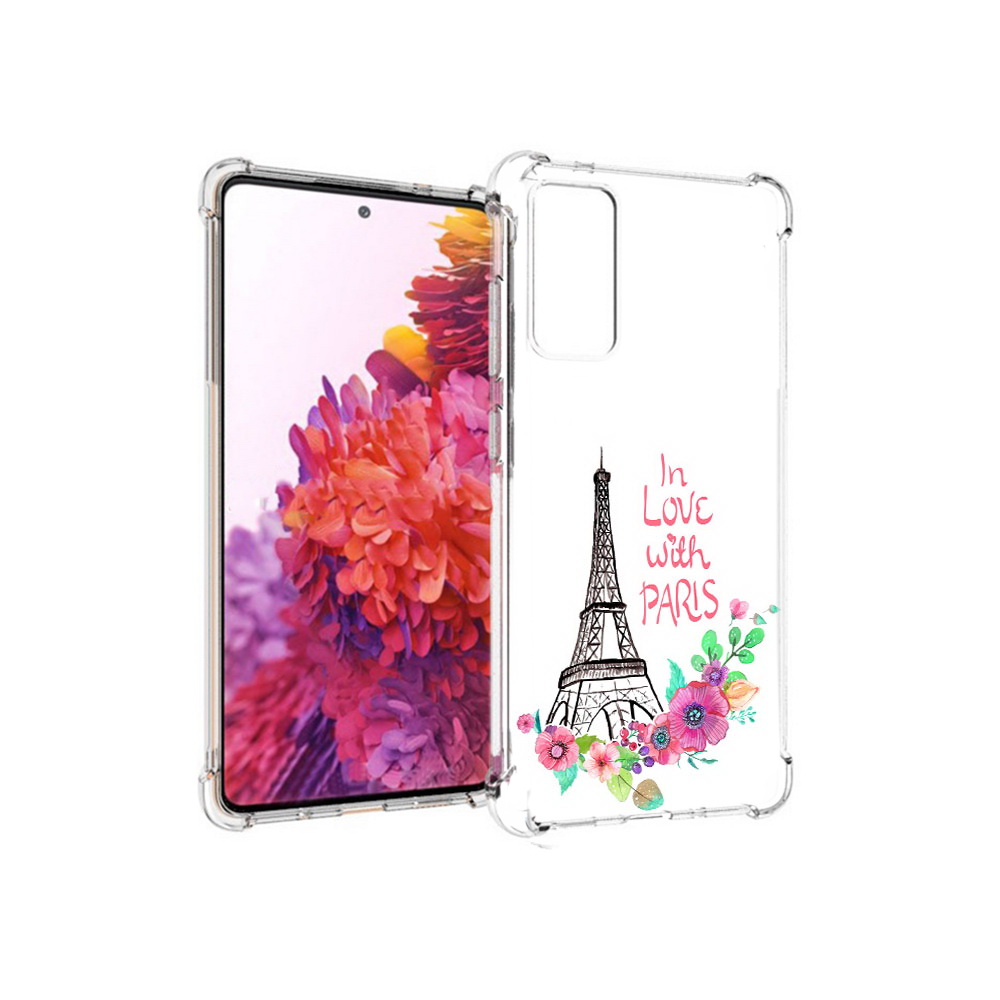 

Чехол MyPads Tocco для Samsung Galaxy S20 FE любимый париж (PT153647.496.452), Прозрачный, Tocco