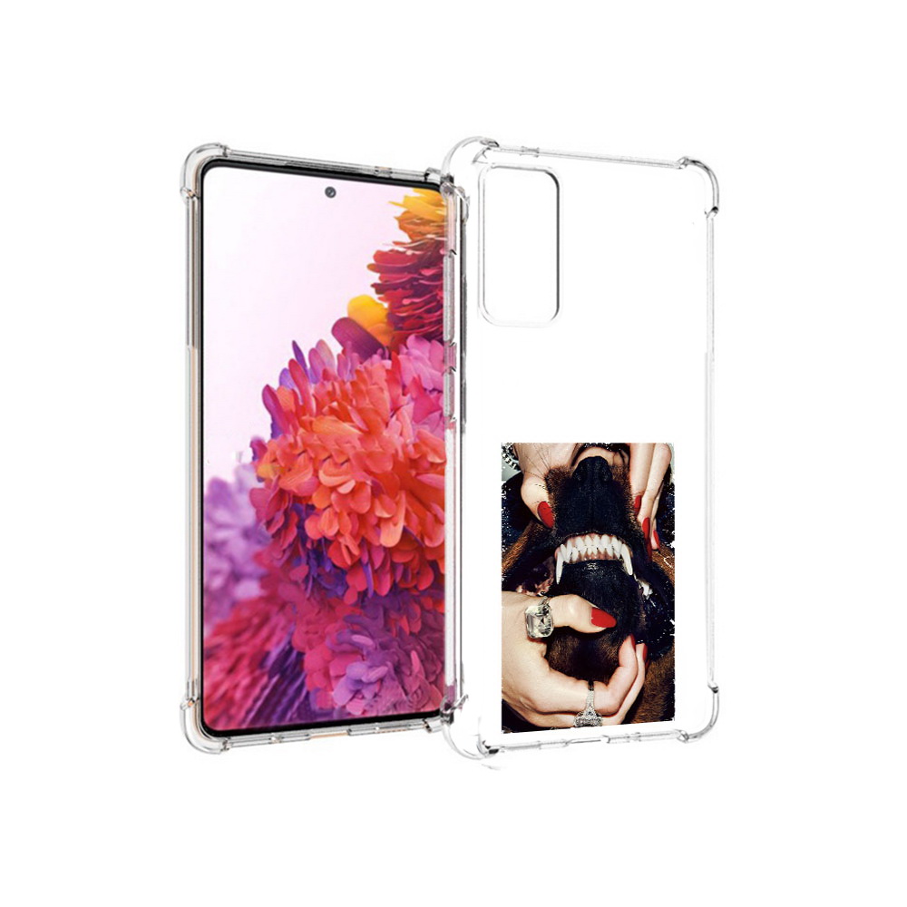 Чехол MyPads Tocco для Samsung Galaxy S20 FE маникюр (PT153647.496.457)