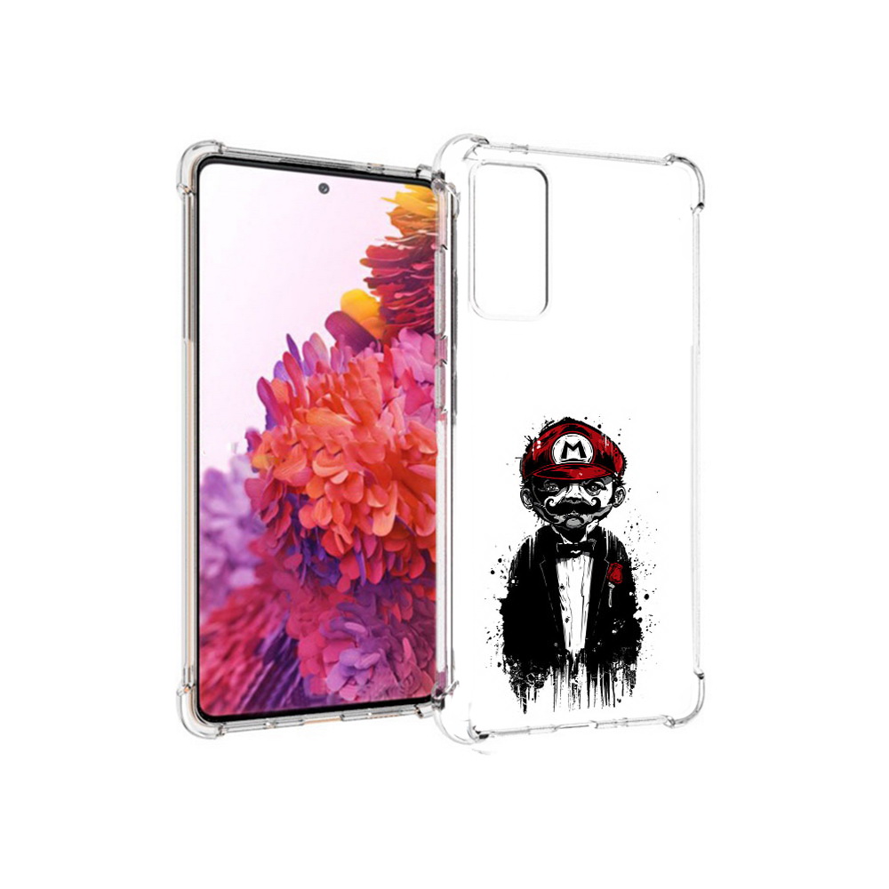 

Чехол MyPads Tocco для Samsung Galaxy S20 FE марио (PT153647.496.458), Прозрачный, Tocco