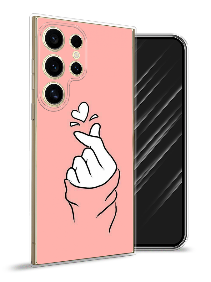 

Чехол Awog на Samsung Galaxy S24 Ultra "Любовь-щелк", Оранжевый, 2109250-1
