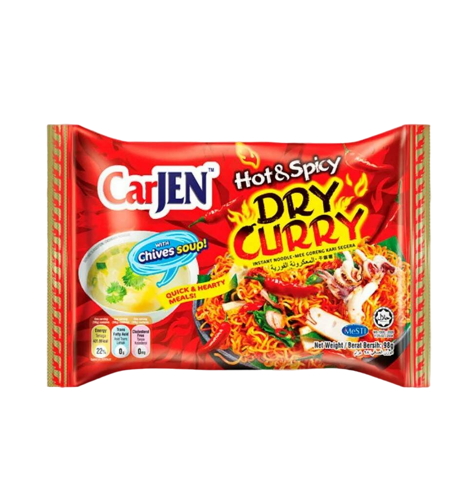 

Лапша быстрого приготовления CarJEN Ми Горенг Карри Dry Curry, 98 г