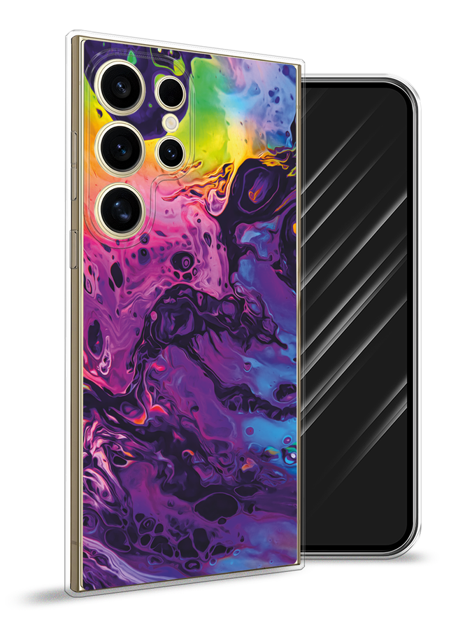 

Чехол Awog на Samsung Galaxy S24 Ultra "ACID fluid", Бордовый, 2109250-1