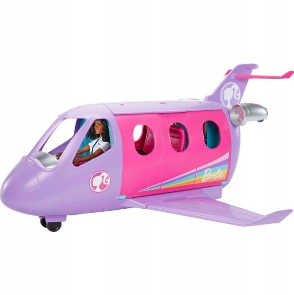 Игровой набор Barbie Самолет Барби + Кукла HCD49