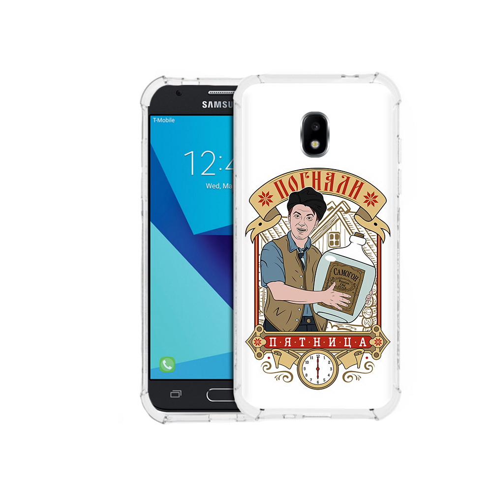 Чехол MyPads Tocco для Samsung Galaxy J7 Pro Погнали пятница (PT128255.589.137)