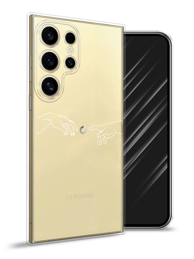 

Чехол Awog на Samsung Galaxy S24 Ultra "Загрузка творения", Белый;серый;прозрачный, 2109250-1