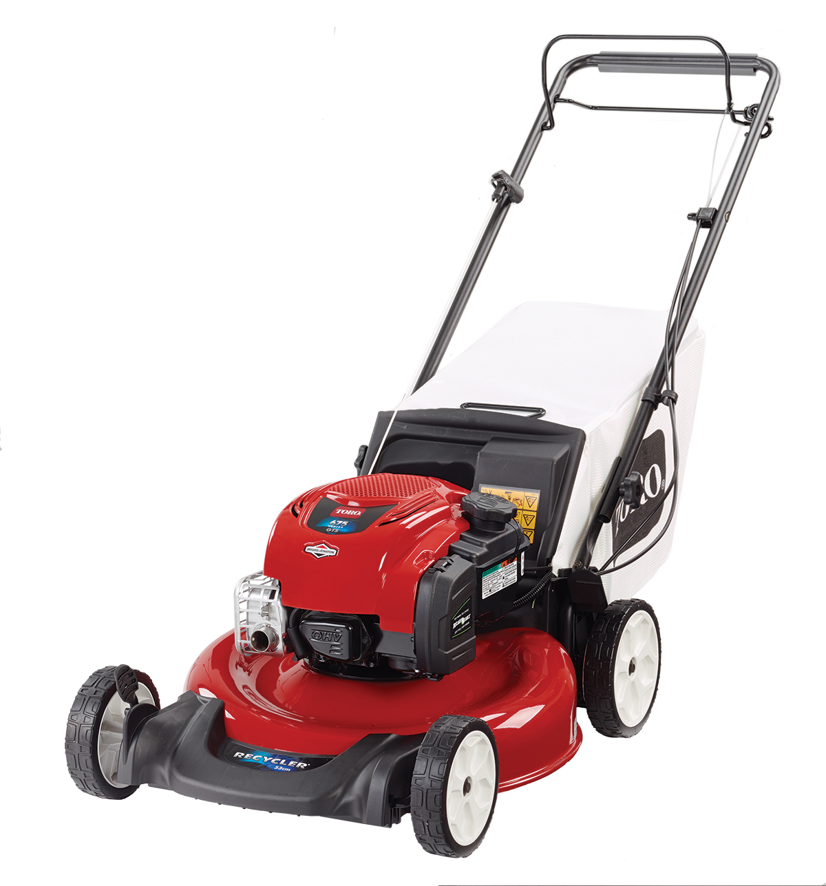 фото Toro газонокосилка бензиновая toro 21750 самоход. ширина 53см.