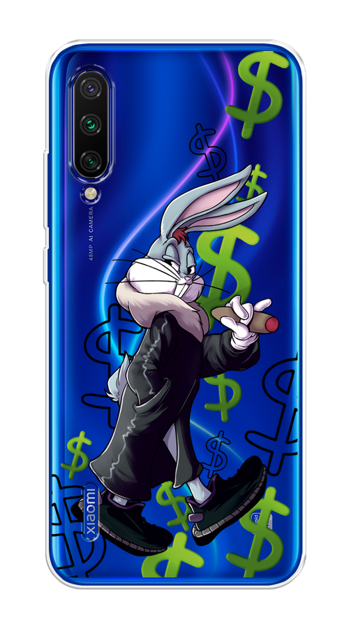 

Чехол на Xiaomi Mi CC9 "Rich Bugs Bunny", Зеленый;черный;голубой, 36150-6