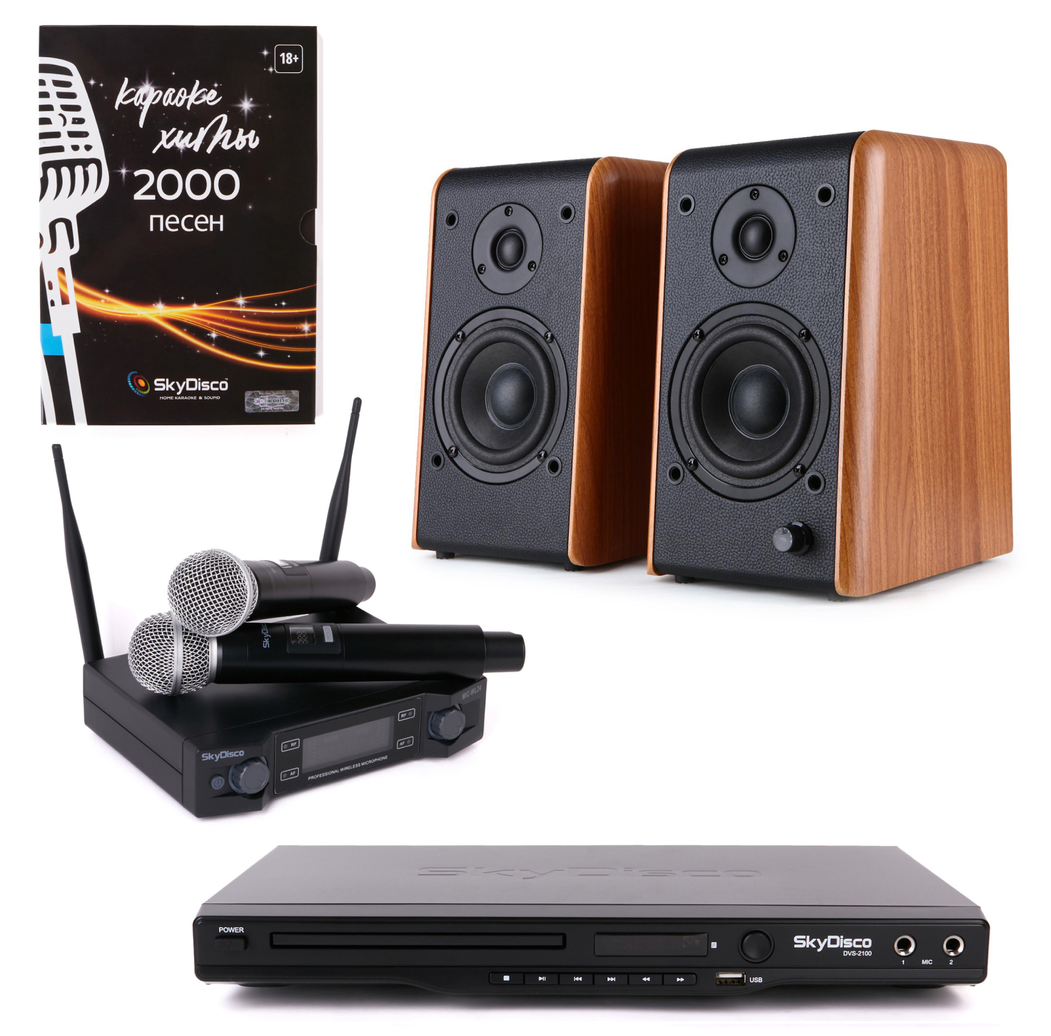 Караоке-система SkyDisco Karaoke Home Set+B77BT