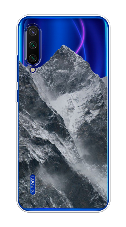 

Чехол на Xiaomi Mi CC9 "Горы арт 4", Серый;бежевый, 36150-2
