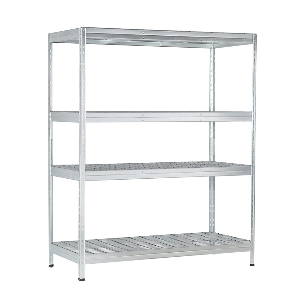 фото Стеллаж металлический ar shelving rivet wire 1800x1500x600 мм 4 полки