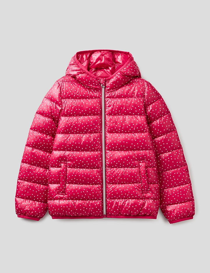 

Куртка для девочек Benetton цв. розовый р.116, 21A_25M353O30