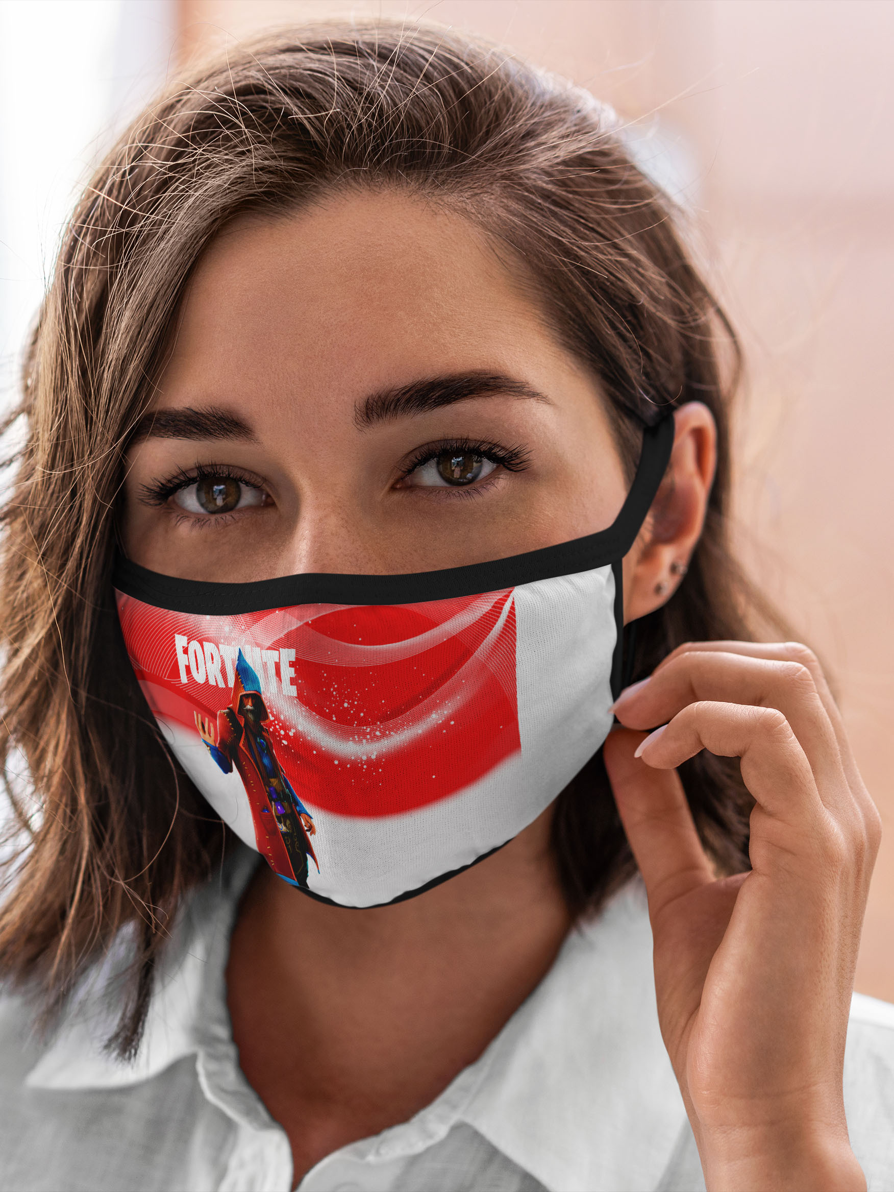 

Многоразовая маска унисекс Burnettie Fortnite, Разноцветный, Fortnite