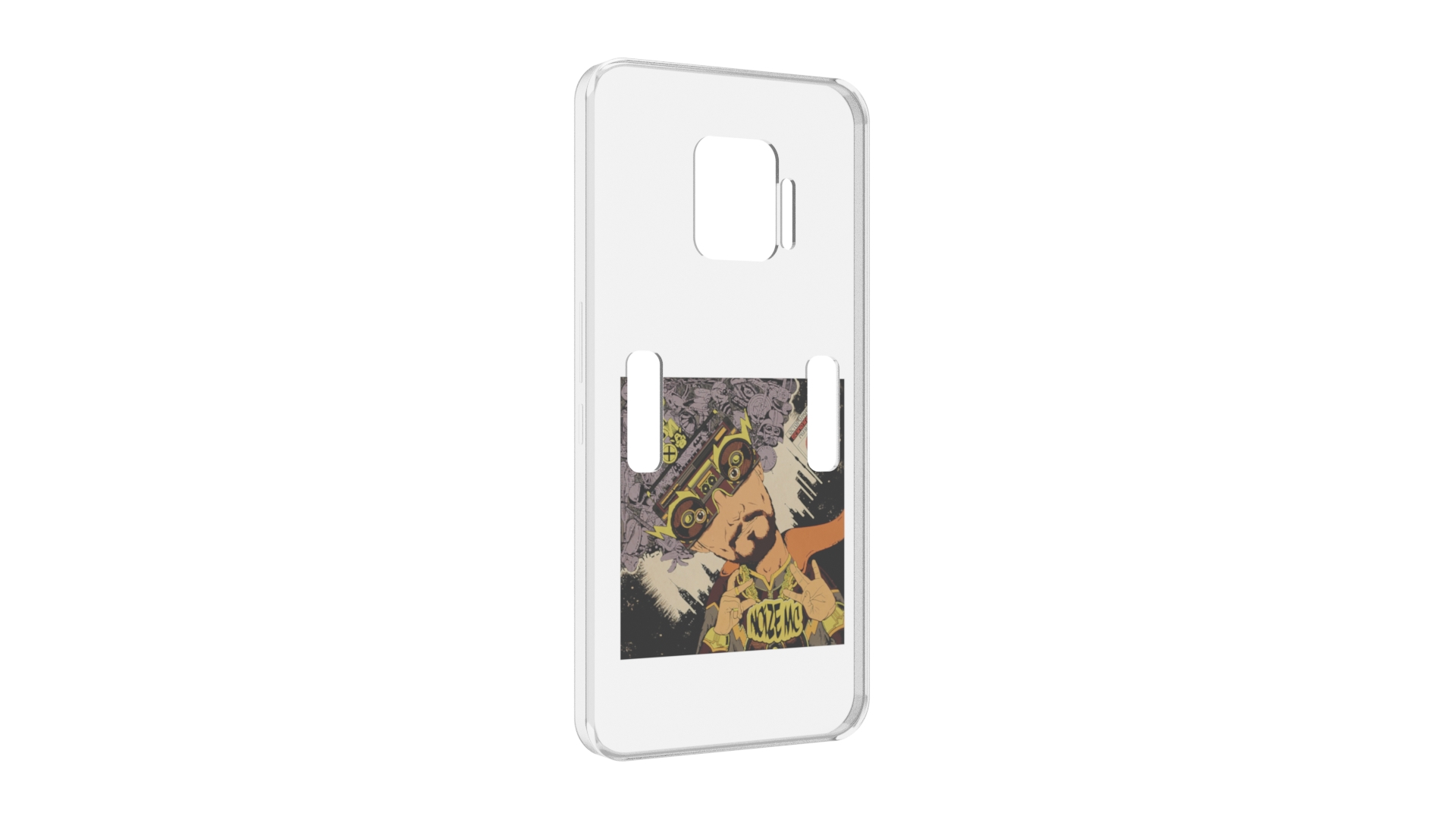 

Чехол MyPads Неразбериха Noize MC для ZTE Nubia Red Magic 7 Pro, Прозрачный, Tocco
