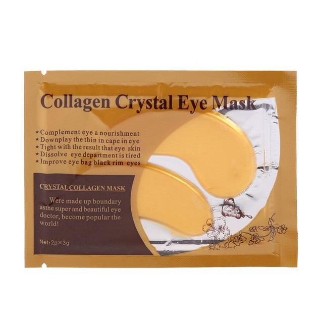 Купить Патчи колагеновая маска с кристалами для глаз 2 шт Crystal Eye Mask, NoBrand