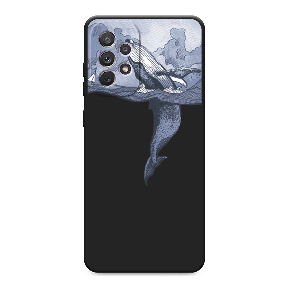 

Чехол Awog на Samsung Galaxy A73 / Самсунг Галакси А73 "Два измерения", Голубой;черный;прозрачный, 2104652-1