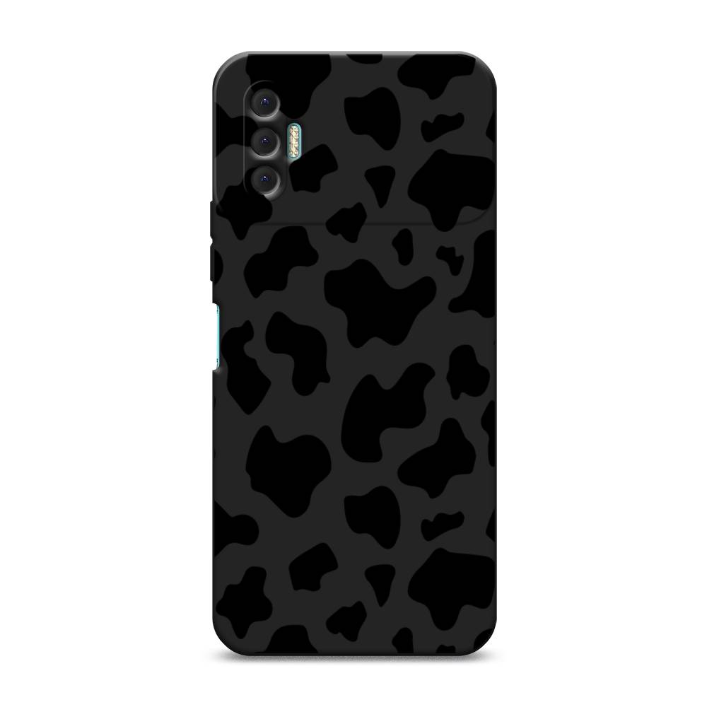 

Чехол Awog на Tecno Spark 8P / Техно Спарк 8P "Пятна коровы черные", Черный
