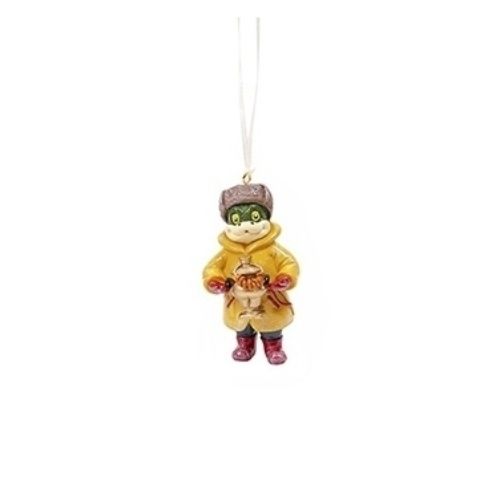 

Елочная игрушка Змея Дориан 10 см, Разноцветный