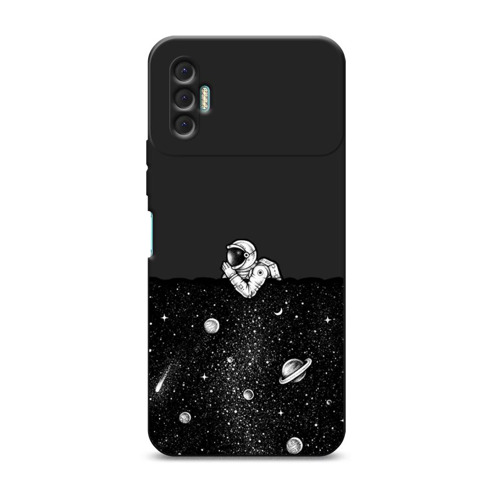 

Чехол Awog на Tecno Spark 8P / Техно Спарк 8P "Космический сон", Серый