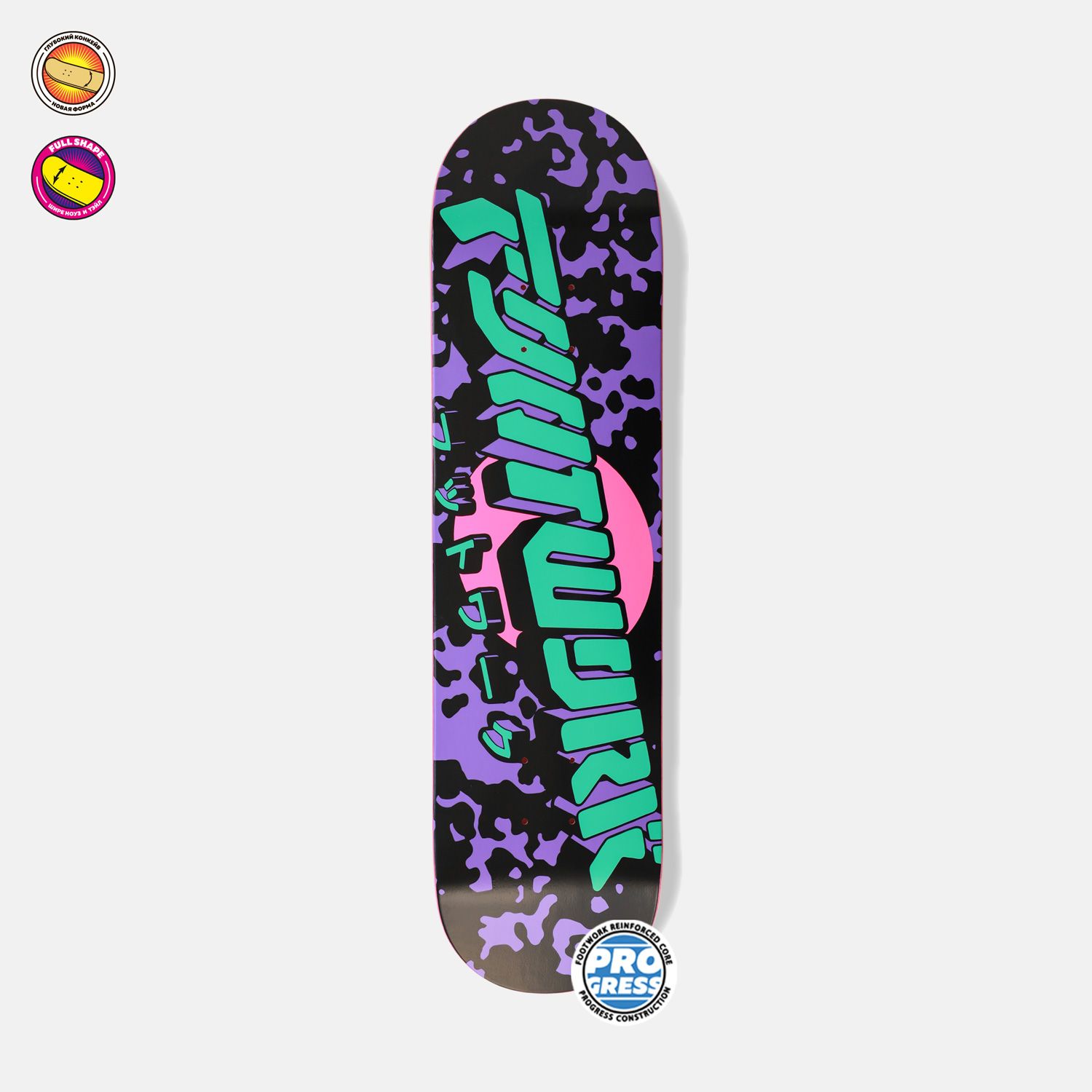 

Дека Footwork PROGRESS FOOJI CAMO (8.125), Фиолетовый, Fooji camo