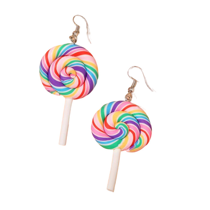 

Серьги подвески из металла Queen Fair, глина
