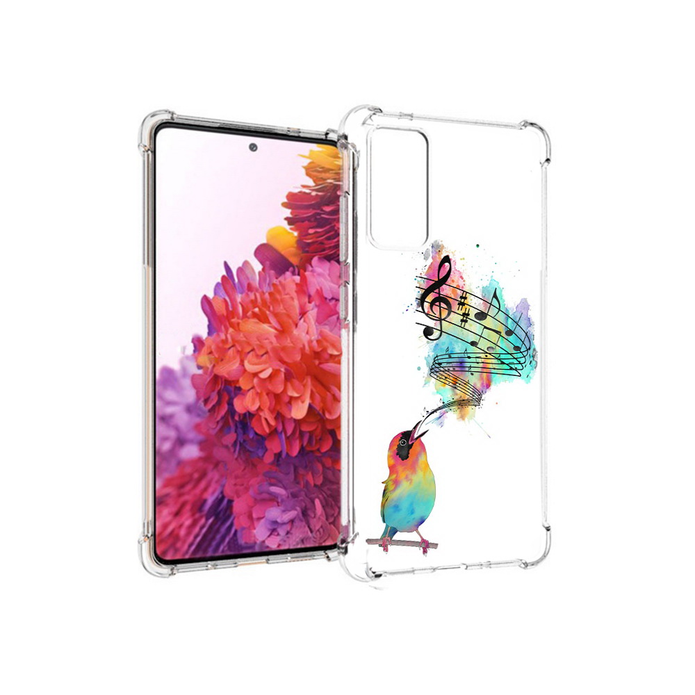 Чехол MyPads Tocco для Samsung Galaxy S20 FE певчая птичка (PT153647.496.536)