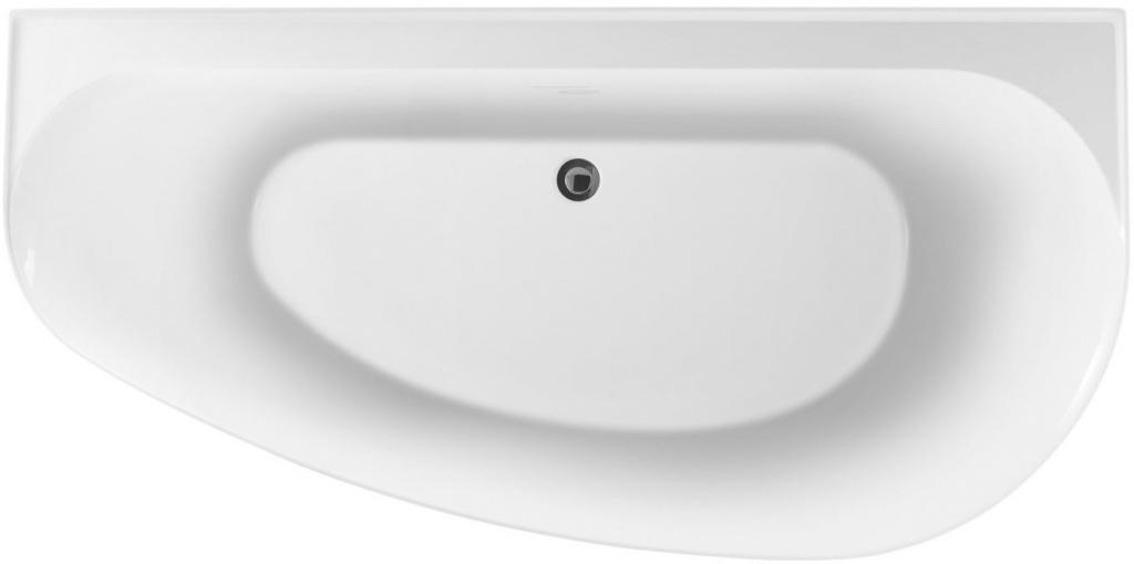 

Bravat Акриловая ванна Allen Brau Priority 160x78 138678A-GW белый глянец левая